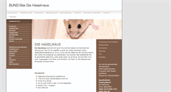 Desktop Screenshot of haselmaus.info